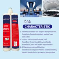 MU CHAO A18 800ml Adhésif en mousse de polyuréthane bicomposant ignifuge de qualité B résistant aux intempéries pour la modification automobile