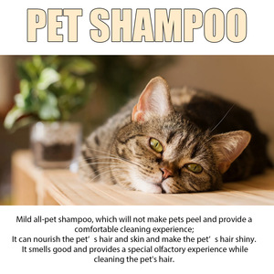 Champú Suave Yegbong <span class=keywords><strong>para</strong></span> Perros y <span class=keywords><strong>Gatos</strong></span> - Limpieza Delicada, Hidratación, Cuidado del Pelaje, Protección Contra <span class=keywords><strong>Pulgas</strong></span> y Garrapatas, Fragancia Fresca Duradera - Product Image 5