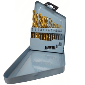 <strong>HSS</strong> Cobalt 13 Pcs 1/16&quot;-1/4&quot; <strong>Twist</strong> <strong>Drill</strong> <strong>Bit</strong> Din338 <strong>Set</strong> 13pcs-001 - Product Image 1