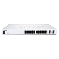 Switch de Red Original Nuevo FortiSwitch-448E FS-448E-Fiber con 48 Puertos Gigabit Ethernet RJ45 y 4 Enlaces Ascendentes SFP+ de 10 Gigabit Ethernet