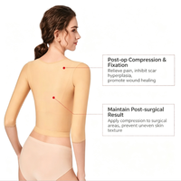 Post-opératoire : Amélioration de la posture, liposuccion, soins postopératoires, amincissement, respirant, antibactérien, contrôle moyen