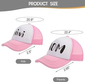 Casquette d'été à 6 panneaux brodés et imprimés en maille pour hommes, casquette de camionneur personnalisée - Product Image 6