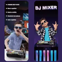 Ensemble de cadeaux en plastique pour bébé Jouet éducatif multifonctionnel Montessori drôle Mixeur pour enfants Instruments de musique Microphone pour la fête