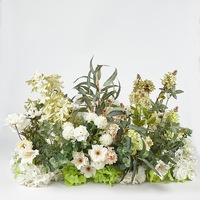 Boules florales décoratives haut de gamme en soie artificielle pour centres de table de mariage, banquets et cérémonies de demande en mariage