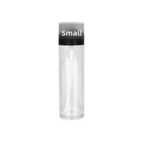 Flacons transparents en PET à paroi épaisse de 50 ml, 80 ml, 100 ml, imprimés à l'écran, pour spray fixateur ; parfums, cosmétiques, format voyage
