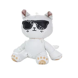 Muñeca de gato de tablones de alta calidad, muñecas de animales de gato de peluche personalizadas para niños, hermoso gato Ragdoll para el cumpleaños del niño