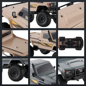 Yikong YK41011 in scala 1/10 4WD RC pick-up lcrawler telecomandato modello di auto cingolato 3S RTR per gli appassionati di Rock Crawling - Product Image 4