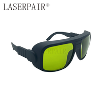 Lunettes de protection laser certifiées EN207, verres en polycarbonate anti-rayures 808nm 980nm 1064nm, monture intégrale TR90