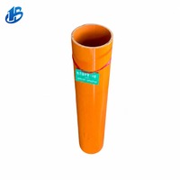Conduit de protection de câbles CPVC flexible, ignifuge, pour câbles d'alimentation haute tension, installation souterraine