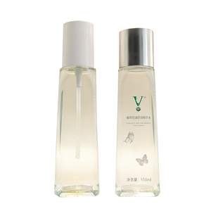 Flacon pulvérisateur carré transparent personnalisé pour cosmétiques et soins de la peau avec pompe à brume - Product Image 5