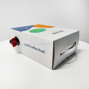 Trung Quốc Nhà sản xuất hàng đầu tùy chỉnh thiết kế màu trắng logo/Slogan in ấn chất lượng cao đảm bảo sóng cà phê Dispenser - Product Image 5