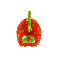 Peluche de dinosaure personnalisée avec logo, couleur et taille sur mesure, adorable dragon en peluche à dos de fraise pour enfants, cadeau, commande en gros