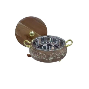 Cazuelas de calidad premium con metal, cazuelas calentadoras de alimentos hechas a mano de diseño único a la venta por exportadores - Product Image 4