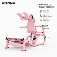 Ensemble d'équipements de fitness à domicile en acier massif pour femmes : Appareil de tirage dorsal, Machine pour cuisses intérieures/extérieures, Hack Squat, Glute Bridge