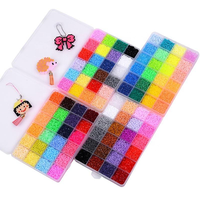 Jouets éducatifs Pindou Fusion Beans 5 mm 2,6 mm, blocs de construction pour enfants, kit de pièces en plastique DIY