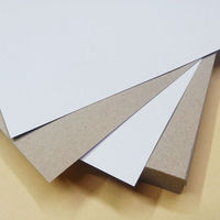 Meilleure vente de feuilles de carton 230gsm 250gsm carton duplex/panneau duplex blanc/panneau duplex