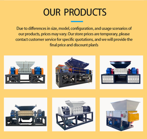 Đôi Trục kim loại Shredder điện thoại di động đĩa cứng máy tính máy tính xách tay máy nghiền điện tử chất thải tái chế - Product Image 6