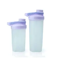 Bpa Free Colorful Gym Sports Plastic Shaker Bottle For Protein With Mixing Ball Accept Customize Logo