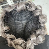 Perruque Courte en Cheveux Naturels du Cambodge 12A Sans Colle, Perruque Courte Brésilienne Noire pour Femme, Vente en Gros