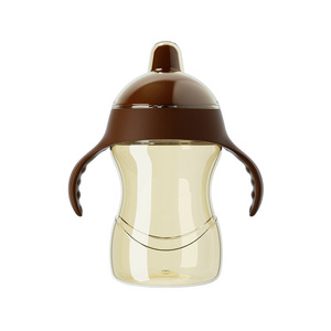 Baby Sippy <b>Cup</b> <b>Large</b> Diameter Gourd Shaped With Handles For 1-2 Years PP Material - Product Image 1