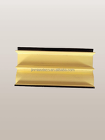 Plinthe en PVC/SPC à effet bois, ligne décorative pour sol, accessoire de sol, lignes décoratives imperméables et durables H80MM