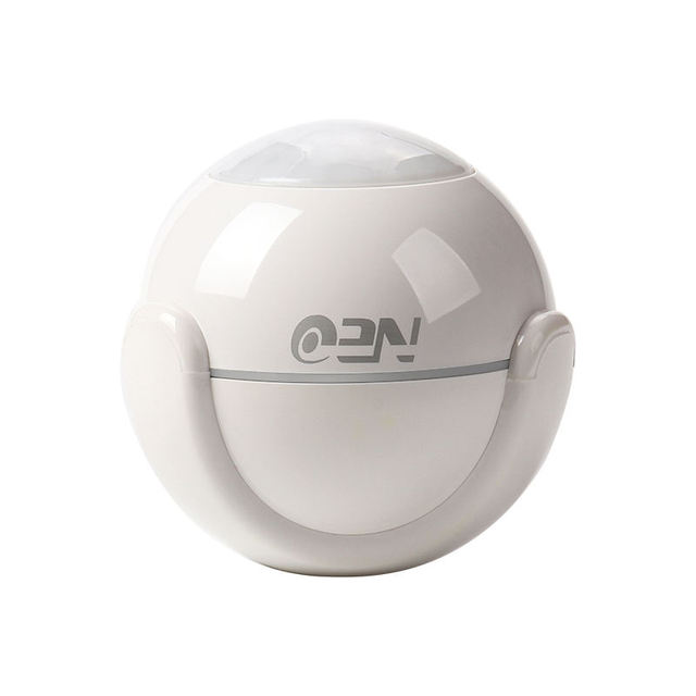 Modern NEO Smart Home ABS Material PIR Motion Detector Sensor NAS-PD01W6 Battery Powered 2.4GHz