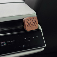 Diffuseur d'huiles essentielles pour voiture à clipser sur grille d'aération, en bois, aromathérapie, bâtonnets en fibre non parfumés, rechargeables, désodorisant de voiture réutilisable et personnalisable