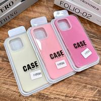 Pour iPhone 12 Pro Max étui de luxe filles Silicone gelée concepteur coques de téléphone portable vendeurs en gros pour iPhone 15 16 17 couverture
