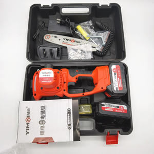 Tronçonneuse sans fil haute puissance à double poignée rechargeable au lithium-ion pour usage domestique et extérieur, scie électrique sans fil pour l'abattage d'arbres et la coupe de bois - Product Image 2