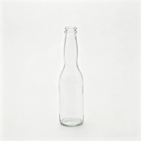 Bouteille en verre transparent Sishang 275 ml avec bouchon couronne, recyclable, pour boissons artisanales, sodas, eaux toniques, emballage de boissons premium