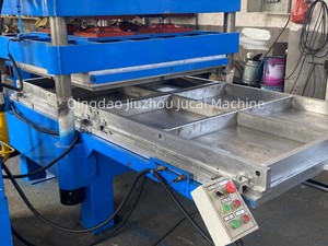 Máquina de fabricación de baldosas de goma aprobada por CE, nueva línea de producción de baldosas de suelo de goma para neumáticos de desecho, planta de fabricación de PLC con bomba de Motor central - Product Image 6