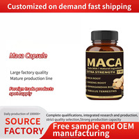 OEM Maca Pour Homme Capsules de Racine de Maca et Capsules de Ginseng avec Ashwagandha pour Booster l'Énergie Masculine - 150 Comprimés Complément Alimentaire à Base de Plantes