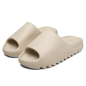 Pantoufles épaisses à semelle épaisse, antidérapantes, pour l'extérieur, couleur unie, sandales à une sangle pour hommes et femmes, taille 36 à 45 - Product Image 5