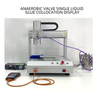 Vanne anaérobie à aiguille supérieure DJF-05 en acier inoxydable, vis, colle à séchage rapide, vanne de distribution de colle UV