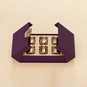 Tùy Chỉnh Sang Trọng Từ Hộp Quà Tặng Ribbon Gấp Cứng Cứng Cứng Các Tông Giấy Miếng Bọt Biển Lót Cho Màu Đen Màu Hồng Quần Áo Nổi - Product Image 2