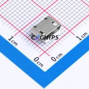 HX MICRO 5.9JB USB Connector SMD Connector ( Connector Type: Micro-B )( Protocol Standard: USB 2.0 )( Gender: Female ) - Product Image 1