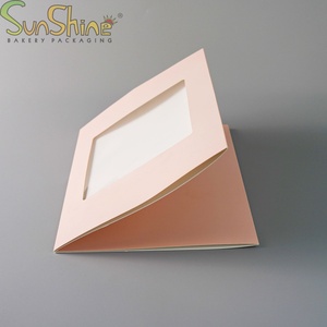 Wholesale Cheap 8 10 12 Inch Tall Cake Box With Clear Window Extra Tall Cake Box Cardboard Cake Pop <b>Boxes</b> Wholesale - Product Image 4
