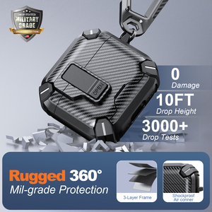 Étui en TPU avec support pour écouteurs, compatible avec <span class=keywords><strong>AirPods</strong></span> Pro 2 <span class=keywords><strong>3</strong></span>, boîte de charge sans fil, protection élégante pour écouteurs <span class=keywords><strong>AirPods</strong></span> 4 <span class=keywords><strong>ANC</strong></span> - Product Image 6