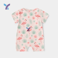 Combinaisons pour bébés de haute qualité personnalisables, absorbant la transpiration, imprimées, pour nourrissons et jeunes enfants, en fibre de bambou