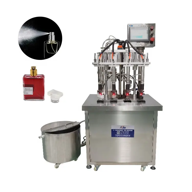 Máquina de enchimento de perfume, máquina de enchimento de perfume, máquina de álcool, equipamento de sucção à vácuo, controle de nível líquido