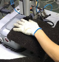 Unregelmäßige Teppichmatten Overlock-Nähmaschine