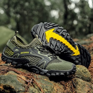 Scarpe da Trekking Traspiranti con Rete per Arrampicata su Roccia, Sport Acquatici, Escursionismo, Taglia Grande da Uomo, Estive S43XZ - Product Image 1