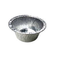 150ml mini Pudding Cups avec couvercle en plastique Muffin Cupcake Cuisson Tasse couvercle couvercle Jetable Rond Feuille Pizza Casseroles PET couvercle