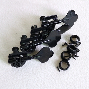 Donlis 1:19 1 bộ màu đen 4 dây bass Tuner cho 18mm Máy đầu lỗ điện bass máy đầu <span class=keywords><strong>Guitar</strong></span> điều chỉnh phím - Product Image 6