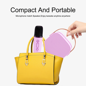 Tốt Nhất Bt <span class=keywords><strong>Mini</strong></span> Âm Nhạc Máy Nghe Nhạc Loa Bluetooth Cầm Tay Di Động TF Thẻ Không Dây Ngoài Trời Karaoke Loa Với <span class=keywords><strong>Microphone</strong></span> - Product Image 5