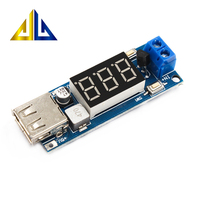 6.5v12V ~ 40V à 5V + voltmètre de voiture USB chargeant des modules de pilote d'alimentation de téléphone portable