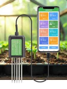 Sensor de Suelo YAGO 7 en 1 Tipo-C, Medidor de Temperatura 0-100% RH, Humedad, EC/NPK y pH del Suelo - Product Image 2