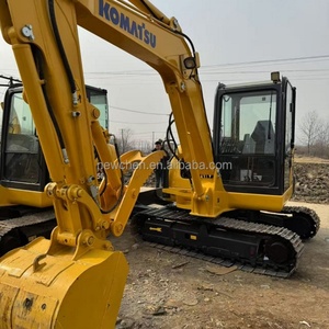 Komatsu PC56/PC55 d'occasion, 5,6 tonnes, excavatrice, moteur, boîte de vitesses, pompe, roulement, PLC-EPA/CE certifié, modèle 2024, 1 an - Product Image 5