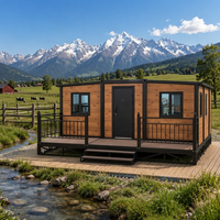Serre modulaire moderne certifiée ISO CE de 20 pieds, mobile et intelligente, pour hôtels, bureaux complets, appartements et hôpitaux