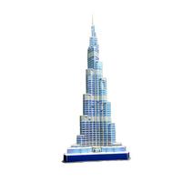 1000 pièces de puzzle en papier pour enfants, modèles créatifs, architecture célèbre du monde, jouets éducatifs, en mousse 3d